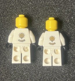 LEGO Ninjago Zane DX Dragon Suit NJO018 Minifigure 2171 2260 White lot of 2 