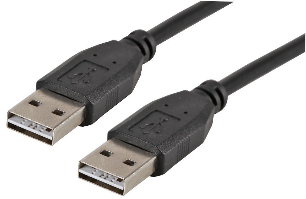 PRO SIGNAL - Reversible USB 2.0 A Lead Male to Male, 1m