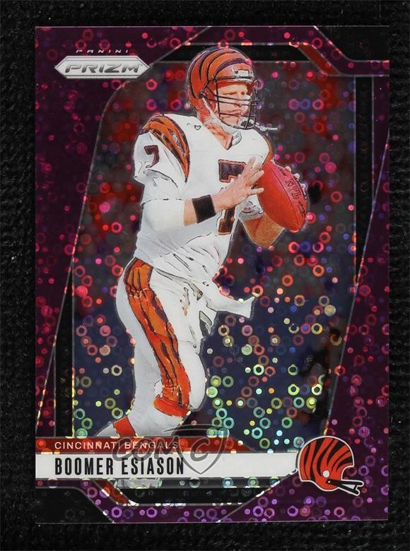 2024 Panini Prizm No Huddle Purple Prizm /49 Boomer Esiason #61