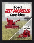 FORD SERIES 611 SELF-PROPELLED COMBINE 16 PAGE BROCHURE AD-8105  16075