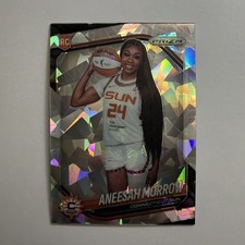 2025 Panini Prizm WNBA Aneesah Morrow #79 Cracked Ice Variation Rookie RC Sun