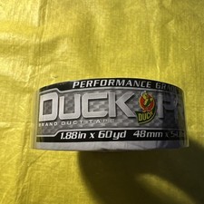 BRAND NEW  sealed performance grade DUCK PRO duct tape 1.88 in x 60 yd SILVER