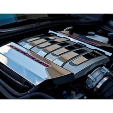 Fuel Rail Covers Brushed Trim For 2014-2019 Chevy Corvette Stainlesspolished