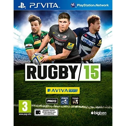 Rugby 15 (Sony Vita) *NO BOX * NO MANUAL* - Image 1 of 1