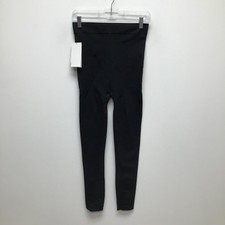 Blanqi High Waist Leggings Small Black Seamless Maternity Support New