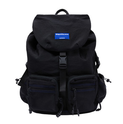 Ader Error Significant Tag Backpack 01 Noir | 100% Genuine | Free Shipping