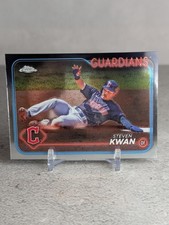 2024 Topps Chrome #30 Steven Kwan GUARDIANS 