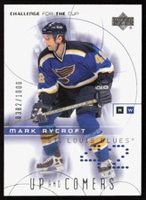Mark Rycroft 2001-02 Upper Deck Challenge for the Cup #131 #/1000 - STL Blues