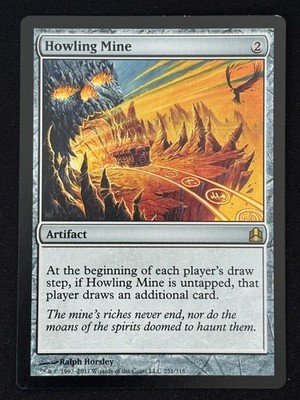 1x MTG Howling Mine - Commander (CMD) #251 - Magic the Gathering