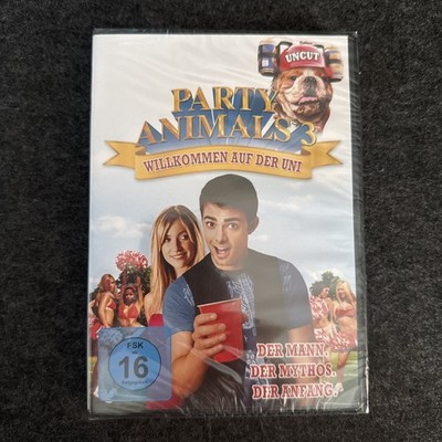 Party Animals 3 Willkommen auf der Uni DVD Rar Sealed Ovp