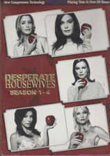 DESPERATE HOUSEWIVES SEASONS SERIES 1 2 3 4 DVD 6 DISC BOX SET NEW AND SEALED