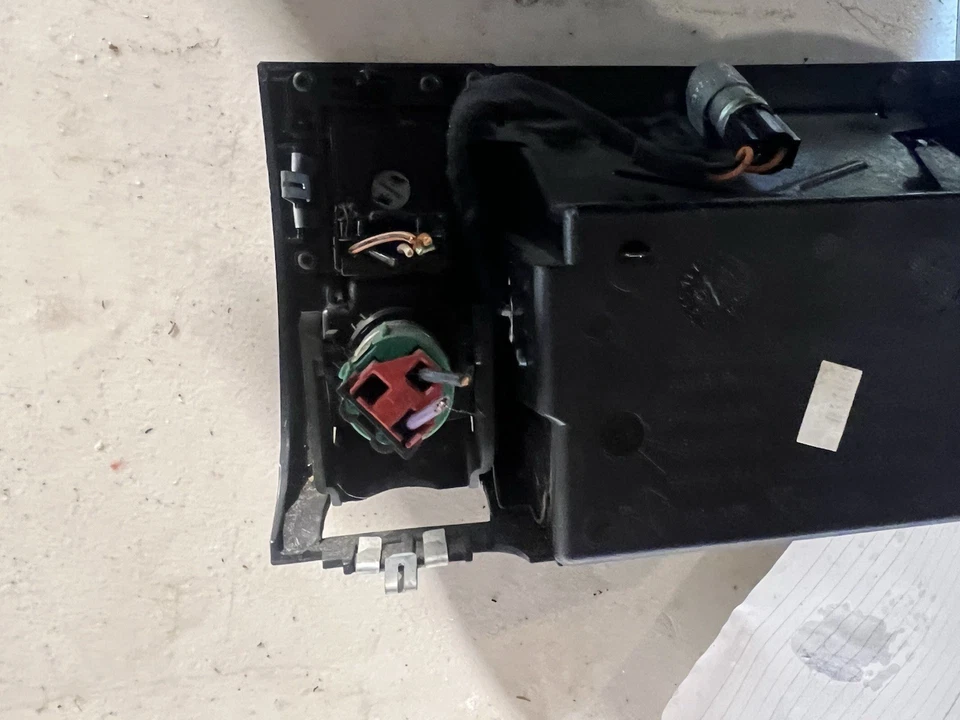 Jeep Grand Cherokee 1999-2004 tablero central bandeja de cenizas almacenamiento moneda original Foto 4 de 4