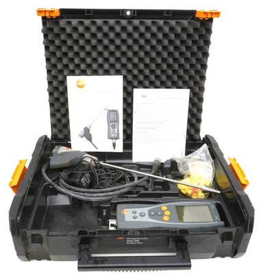 Testo 327-1 Flue Gas Analyser Boiler Combustion Tester  Flue Gas no O2 Or C0