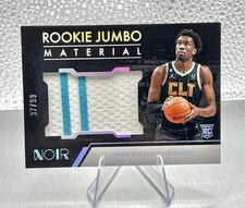 2022-23 Panini Noir Rookie Jumbo Material #23 Mark Williams Jersey /99