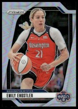 Emily Engstler 2024 Panini Prizm WNBA #67 Silver Prizms Washington Mystics