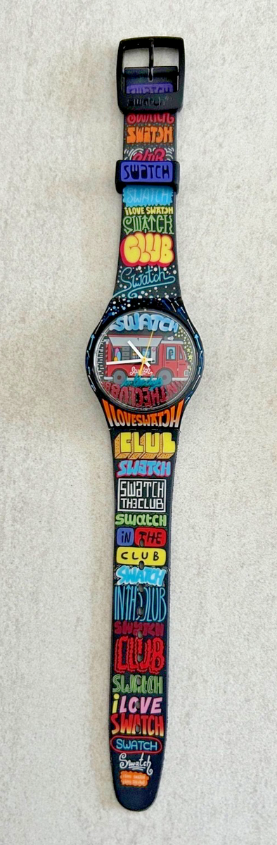 Swatch Club Special - Street Club - SUJZ111 - 2009 - Grems | eBay