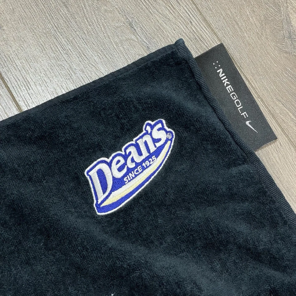 Dean’s Foods Nike Embroidered Golf Face/Club Towel With Loop Soft Cotton Plush - Image 4 of 4