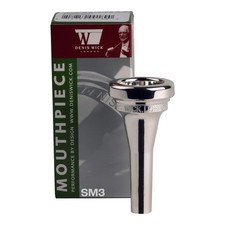 Denis Wick Steven Mead Euphonium Mouthpiece Silver Plated - 5880E-SM3