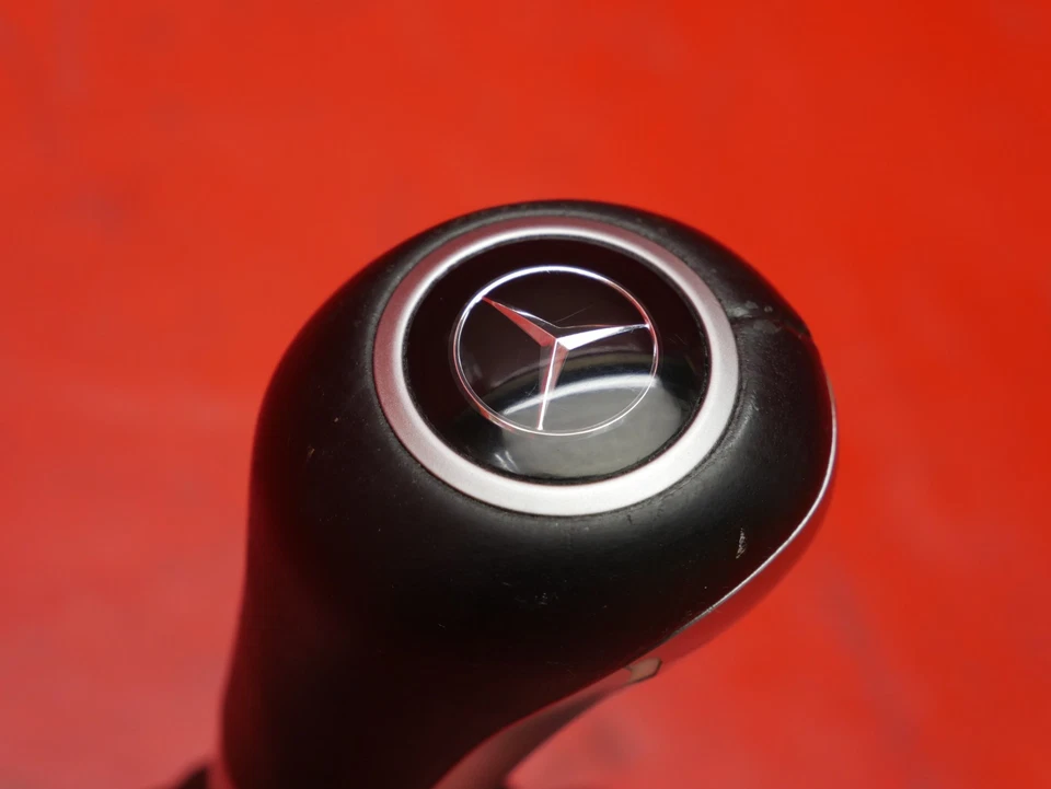 Schaltknauf Mercedes S211 W211 E-Klasse Wahlhebel Leder A2112675510 Schwarz /51 - Bild 4 von 4