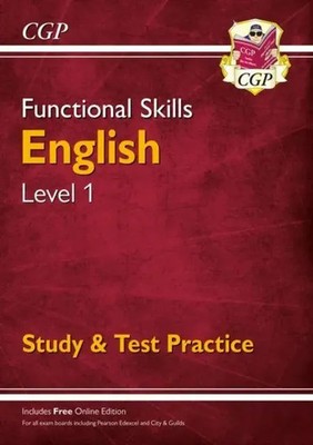 Cgp Books | Functional Skills English Level 1 - Study & Test Practice | Buch