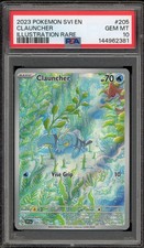 Pokemon Clauncher Scarlet & Violet Illustration Rare #205 PSA 10 Gem Mint on eBay