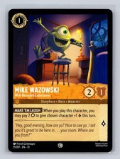 Mike Wazowski - Well-Rounded Entertainer 21/207 Lorcana Attack of the Vine NM/M