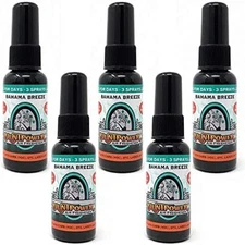BluntPower Oil Based Concentrated Air Freshener, Bahama Breeze, 1.5oz, 5 Packs