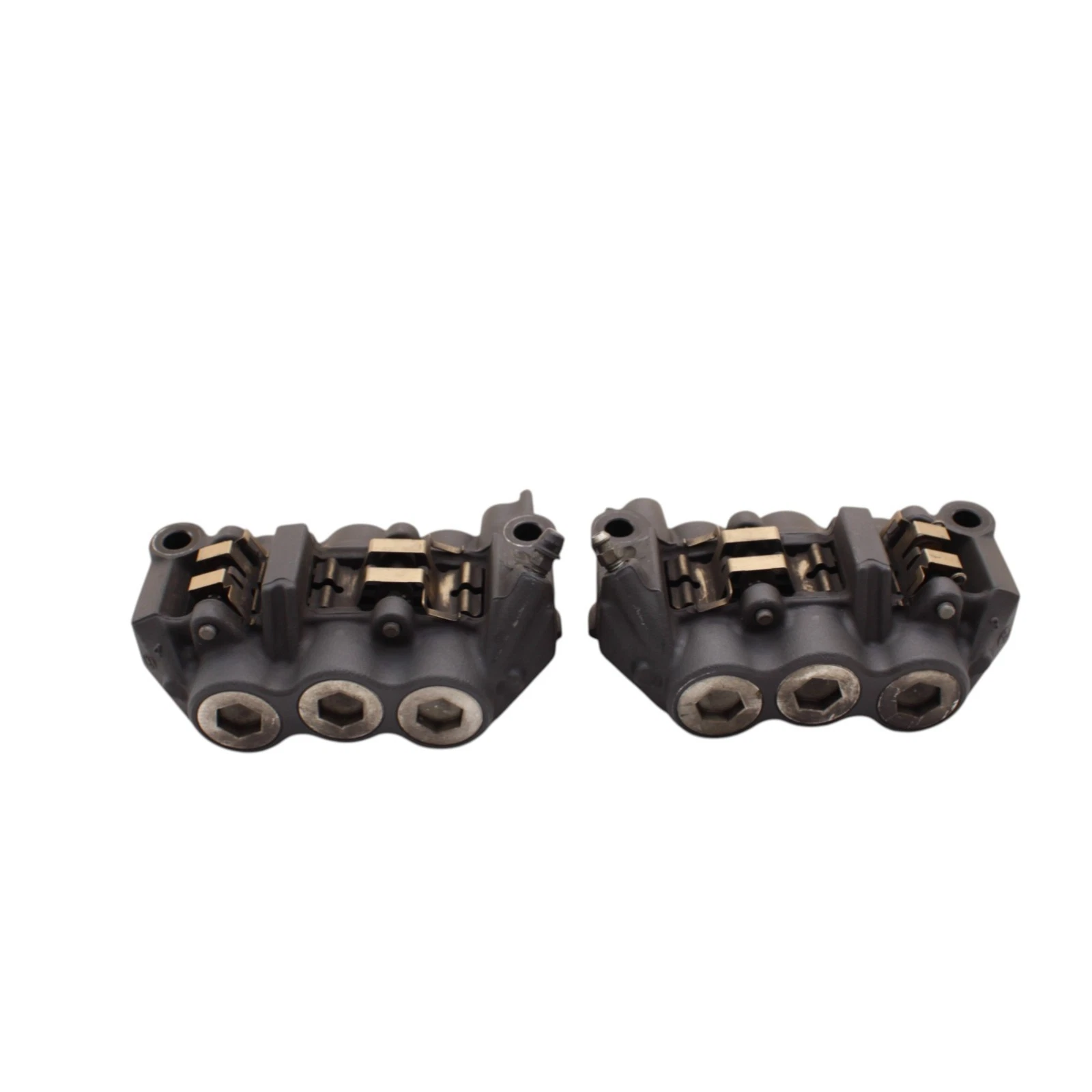 2004 - 2008 YAMAHA YZF R1 FRONT BRAKE CALIPER RIGHT LEFT SET PAIR PADS