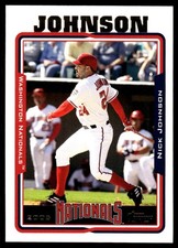 Nick Johnson 2005 Topps #477 Nationals MLB READ FREE SHIPPING AutographDen