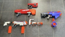 Lot de 4 Nerf :  2 Mega et 2 Élite
