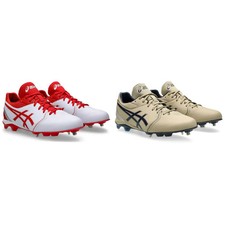 Asics NEOCONNECT 1123A054 Unisex Baseball Spikes White/Red/Navy/Brown Japan