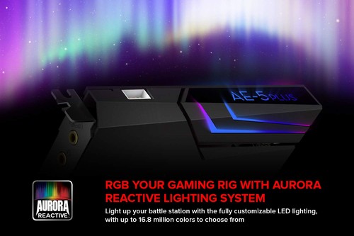 Sound BlasterX AE-5 Plus SABRE32-class Hi-res 32-bit/384 kHz PCIe Gaming Soun... - Picture 4 of 7