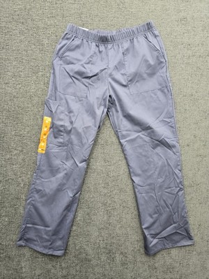 ScrubStar Core Essentials Scrub Pants Unisex Medium Condor Grey Pull On