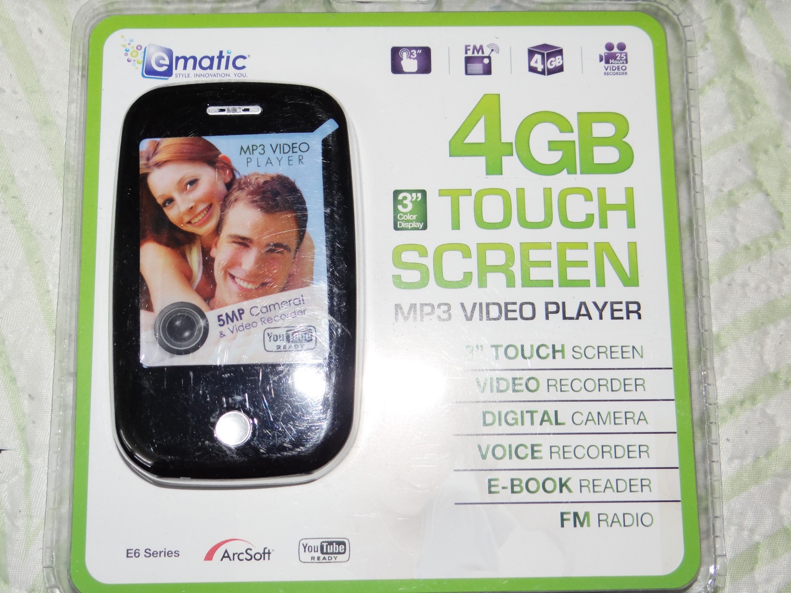 4gb Touch Screen - New