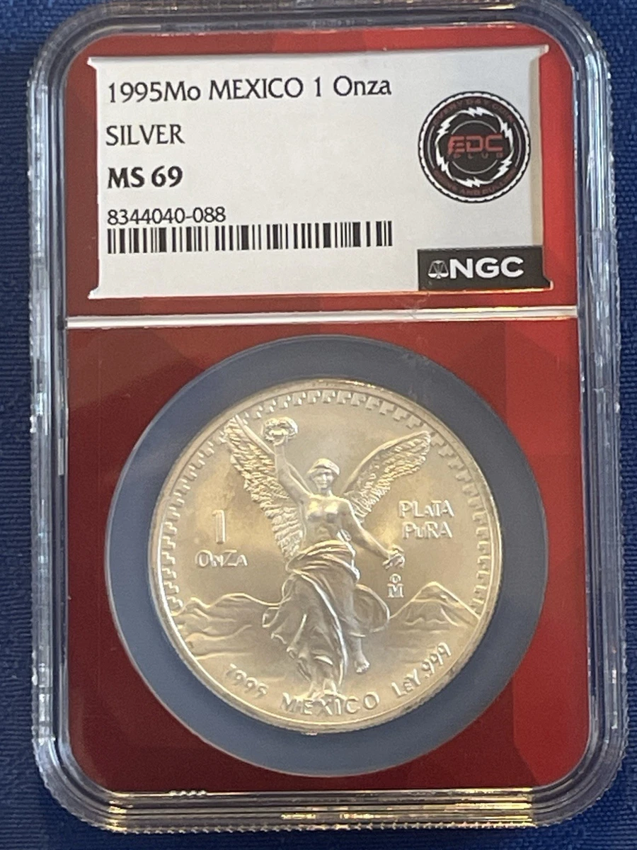 Mexican Libertad MS 69 Graded 1 oz Precious Metal Content per Unit