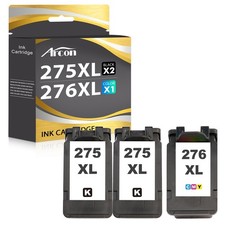 PG-275XL CL-276XL Ink Cartridge for Canon PIXMA TS3500 TS3552 TR4700 TR4722 lot