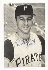 Pittsburgh Pirates - Dick Groat Autographed 5.5