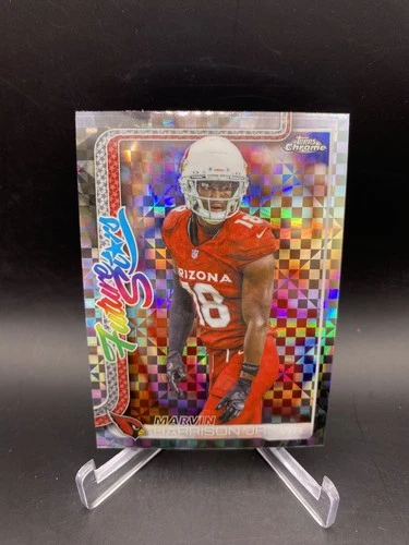 2025 Topps Chrome Marvin Harrison Jr. Base (RAW)