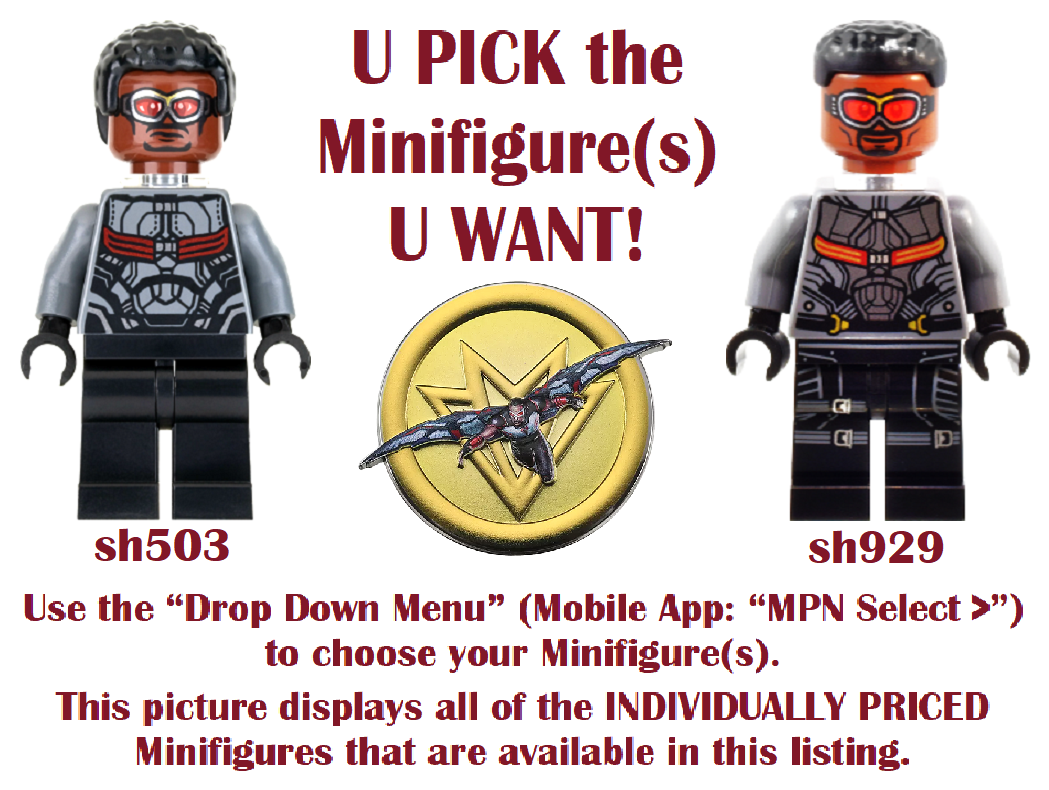 Genuine LEGO U PICK Marvel Super Heroes: Avengers FALCON