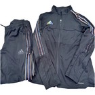 Adidas PRIDE Rainbow Stripe Women’s Track Suit - Black sz Medium — photo 1