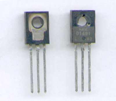 2 x 2SD1491 DARL.-TRANSITOR   NPN  m. Integr. Z-DIODE ORIGINAL NEC  SOT32