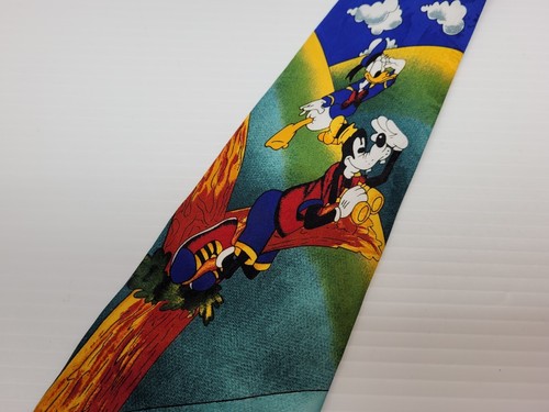 Walt Disney MICKEY UNLIMITED Golf Course Neck Tie by balance inc Donald Duck - Picture 4 of 10