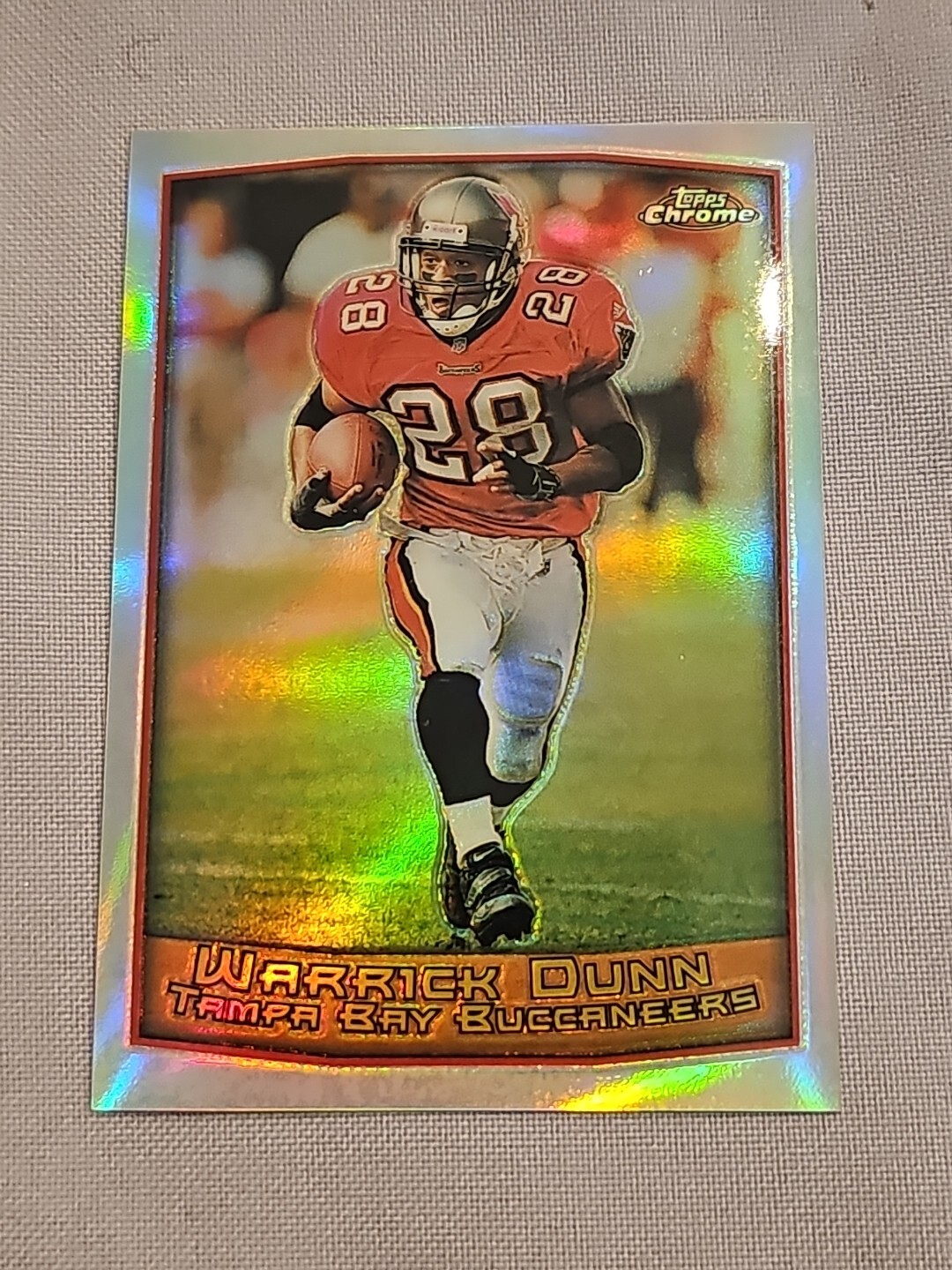 1999 Topps Chrome #111 Warrick Dunn Refractor