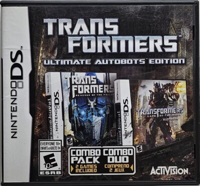 Transformers Ultimate Autobots Edition (Nintendo DS, 2013) Tested Tracked Ship 