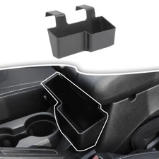 Front Center Armrest Storage Box Accessories For Jeep Wrangler JK 2011-17 Black