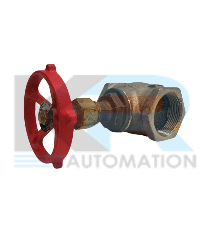 NEW Milwaukee 502 1 1/2 Bronze Globe Valve Class 125 1-1/2 Inch FNPT 125-200 PSI - Image 4 of 4