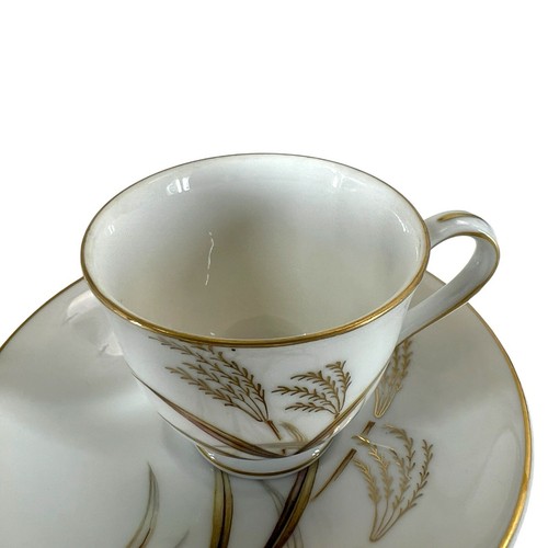 Golden Harvest Weizen Fine China Japan Tassen mit Untertassen 4 Sets (8 Stück) - Bild 7 von 11