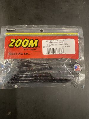 Zoom Better Than Salt Finesse 4 1/2''  20pkg S Africa Special