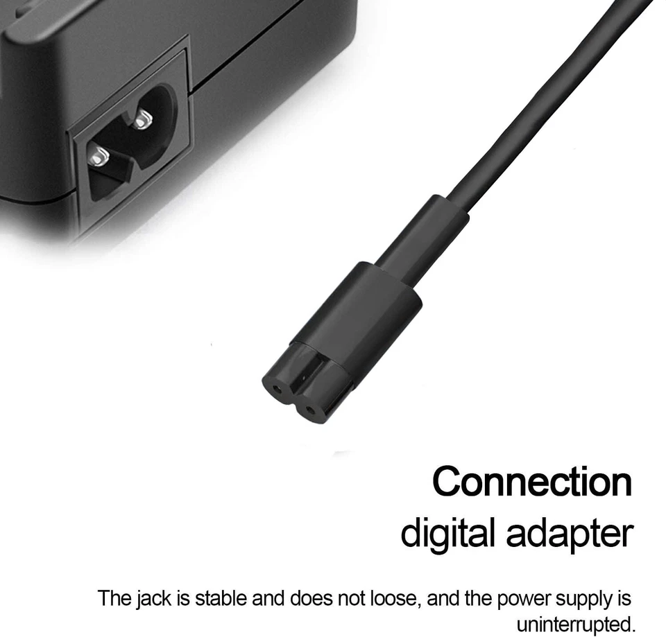 2Pcs Genuine Surface Pro 3/4/5 Laptop Power Adapter Charging Cable Charger Cord - Imagem 4 de 4