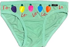 Men's Jockey Bikini Briefs: Holiday Lights